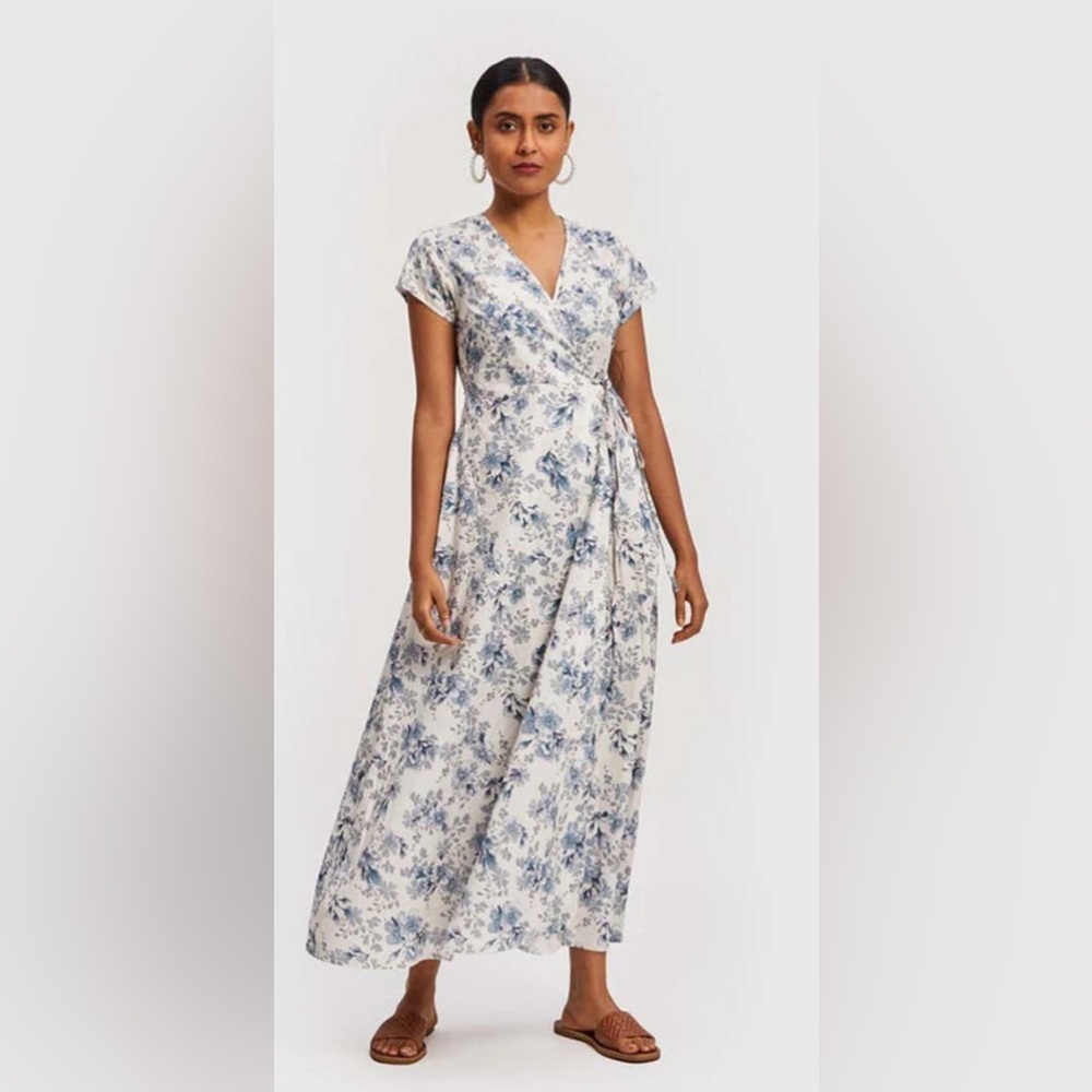 NWT Reistor Maxi Wrap Dress, Size 3XL